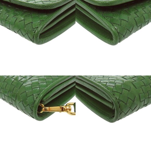 PRADA Green Leather Wallet - Picture 5 of 10